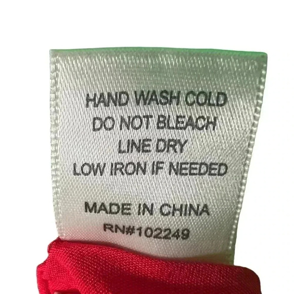 Skies Are Blue Cherry Red Sleeveless Women's Maxi Dress Size Medium - Picture 8 of 8